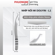 Chinese eyelash extension tweezers specializing in nano-coated douyin eyelash extensions