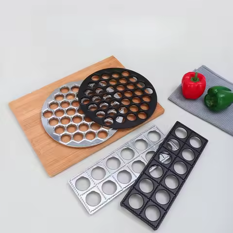 Ravioli Mold Dumpling Mould DIY Dumplings Maker Ravioli Maker Mould Alloy Aluminum Ravioli Stamp Cut