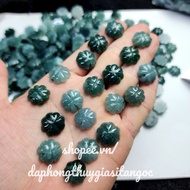 Da Lam Ngoc Jadite 4-Leaf Clover Pendant A Through Cable Sdep