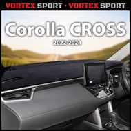 Toyota Corolla CROSS Dashboard Cover Felt Mat Metarial Automobile Dash Mat Dashboard Suede Mat Corol