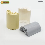Compatible with Lego 87926 3x6x6 Semicircle with 1x2 Notches High-Quality Parts MOC Toys DIY Assembl