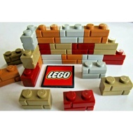 【Ready Stock】GENUINE LEGO Parts 98283 - 1x2 with Masonry Profile - Various Colour