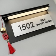 Customised Unit Sign Customised door sign/unit number signage house unit number House number plate H