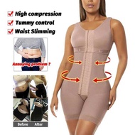 Full Suit Carving Shaper Tights Postpartum Girdles Fajas Colombian Sheath Butt Push