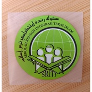 Lencana SRITI Sticker Iron On READY STOCK