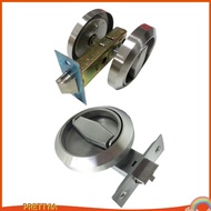 [PrettyiaSG] Round Knobs Ring Pulls Lock Parts Accessories Single Latch Tongue Outdoor Lock for Draw