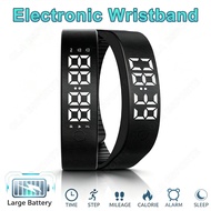 Smart Bracelet LED Digital Smart Clock Smartband with Running Pedometer Monitor, Smart Band, Vibrati