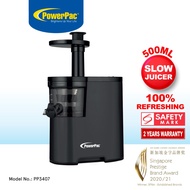 PowerPac Juice Extractor Slow Juicer Cold Press Juicer (PP3407)