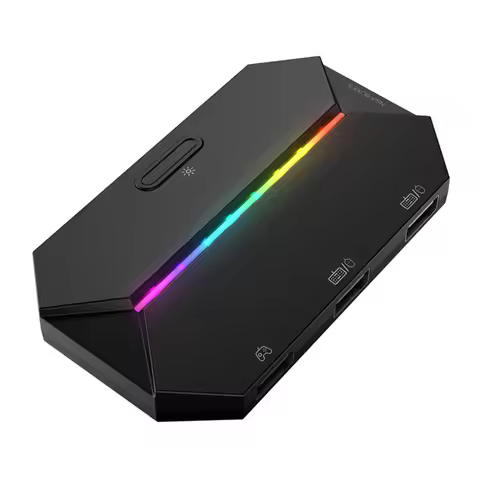 G6L Enduring Practical Parts Components Gaming Keyboard Mouse Converter Portable Wired Mobile Contro