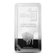 MintID Buffalo 10 oz .999+ Silver Bar 10oz