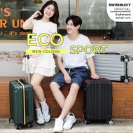 [ของแท้ 100%] swishnavy กระเป๋าเดินทางล้อลาก รุ่น ECO 20 นิ้ว ขึ้นเครื่องได้ทุกสายการบิน การันตี B01