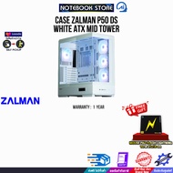 [ผ่อน 0% 3 ด.]CASE ZALMAN P50 DS WHITE ATX MID TOWER/ประกัน 1 Year