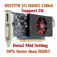 HD7570 1D DDR5 R7250 HD5570 HD5670 DDR3 sff R5340 slim CPU half height low profile 2K
