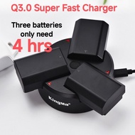 Super fast NP-FZ100 charger Triple Changer for  Sony a7M4/A7IV/Sony a7m3/Sony a7III/Sony a7C better 