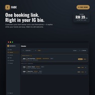 Barber Booking System | Online Self-Booking Page for Fade Line-Up Beard Trim | Pick Your Barber | Fa