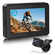 1080P Bike Camera 1080P Handlebar Bike Mirror 4.3" Screen Monitor for Bicycle Mountain Bike for Bicy