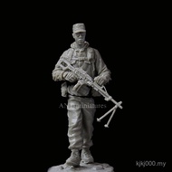 Resin GK White Model/Special Forces Military Theme Figure Figure Soldier Human Source Model Residenc