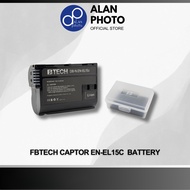 FBTECH Digital EN-EL15C Camera Battery  for Nikon Camera [Free Case] (2600mAh) 7.2V 18.72Wh