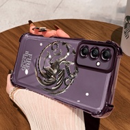 Casing Hp For Samsung A14 4G A14 5G Case Dragon Casing Protection Falling airbag Casing Silicone Sof