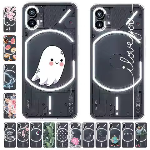 For Nothing Phone 1 Case TPU Silicone Soft Clear Protective Case for Nothing Phone 1 Phone1 (1) 5G P
