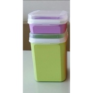 Tupperware Ezy Square Keeper 1.2L&5.5L