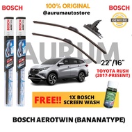 Bosch Aerotwin Wiper Blade set for Toyota Rush 2017-Present (22/16) 2pcs