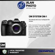 Olympus OM SYSTEM OM-1 OM1 Mirrorless Camera Body &amp; with 12-40mm F2.8 Lens | Olympus Singapore Warranty