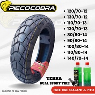 Piecocobra Dual Sport Tire 130/70-12, 120/70-12, 80/80-14, 90/80-14, 100/80-14,110/80-14, 140/70-14