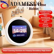 ADAMESUO N2 Smart Alarm Clock, Self-Discipline Timer AI Technology AI Speaker, Educational Robo AI D