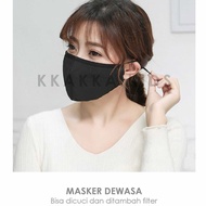 Plain children's masks / Patterns can be washed plus filter. Imported N95 masks, cute masks, adult m