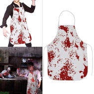 dusur Halloween Bloody Apron Halloween Theme Props Fancy Dress Scary Apron Costumes
