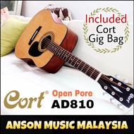 Cort AD810 Acoustic Guitar w/Bag, Open Pore (AD810 OP)