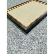 HITAM KAYU Photo Frame / Black Wooden Frame Certificate Profile (20x30cm)