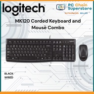 Logitech MK120 Wired Keyboard and Mouse Combo Logitech Keyboard
