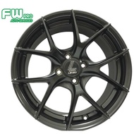 New Sport Rim 17 inch Original Lenso Jager Dyna 7.5jj 4x100 One Set 4 Pcs