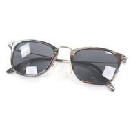 TOM FORD福特 (TOM FORD) TF5562 D淨化草本 Horn 圖案太陽眼鏡，ブラウン、粉紅色、金色，帶鏡盒，義大利製造，男士款，51□21-145，成色極佳。