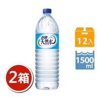 【舒跑】天然水1500ml×2箱(12瓶/箱)