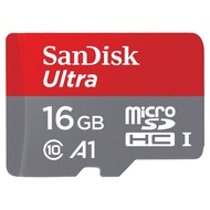 SanDisk Ultra 16GB/32BG/64GB 98MB/S Full HD A1 MicroSDHC UHS-I Card With Adapter