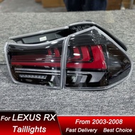Car styling Tail Lights For Lexus RX RX300 RX350 2003-2008 new full LED Tail Lamp Dynamic Turn Signa