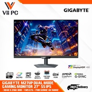 GIGABYTE M27UP / M27UP ICE IPS UHD 3840*2160 160Hz DUAL-MODE 1MS HDR400 KVM GAMING MONITOR HDMI2.1*2