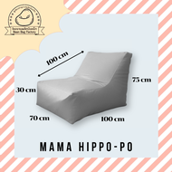 Bean Bag Factory รุ่น Hippo-po Family  มี 3 ขนาด มีหลายเฉดสีให้เลือก