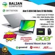 Acer aspire 5 a514 54g Core i3 gen 11, Ram 20Gb, SSD 1TB, Windows 11