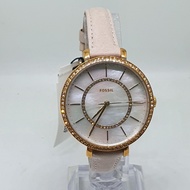 [Original] Fossil ES4455 Jocelyn Nude Leather Ladies Mother of Pearl Dial Leather Strap Watch