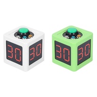 1.4in 4 Sided Cube Timer Digital Shot Timer Countdown Stopwatch for Private Poker Chess Casinos