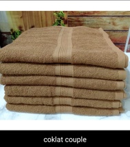 Handuk Mutia 70x140 - Coklat Muda