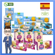 GULLON Sugar Free/No Sugar Added Biscuit / Cookies 无糖饼干 | Gluten Free Cookies 无麸质饼干125gm-410gm