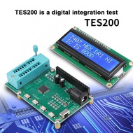 เครื่องทดสอบ IC ทดสอบแบบบูรณาการแบบดิจิตอล TES200เครื่องทดสอบ IC 74 40 45ชุดเครื่องมือดิจิตอลทดสอบปร