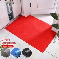 Keset Mie Bihun Ukuran 60 Cm X 100 Cm - Keset Lantai Karpet Pvc Mie Bihun Tebal Anti Slip Ekonomis |