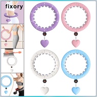 fixory Exercise Hoop Fitness and Massage 2 in 1 Waist 65~90cm Home Gym Equipment Compact Rechargeabl