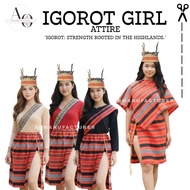 AOmanufacturer 2026 Igorot Girl Costume – Traditional Cordillera Attire